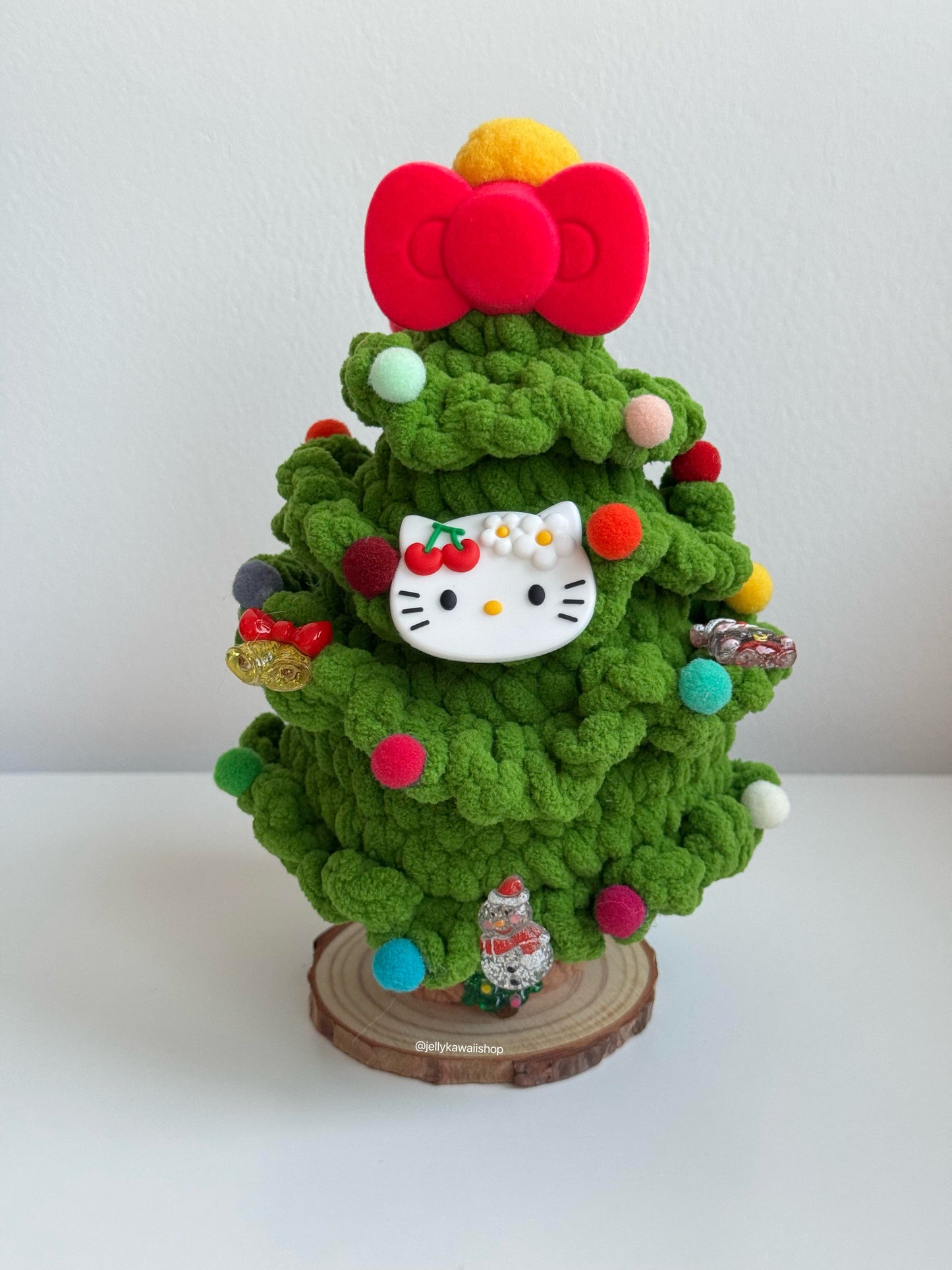 Woolen Hellokitty Handmade Christmas Tree