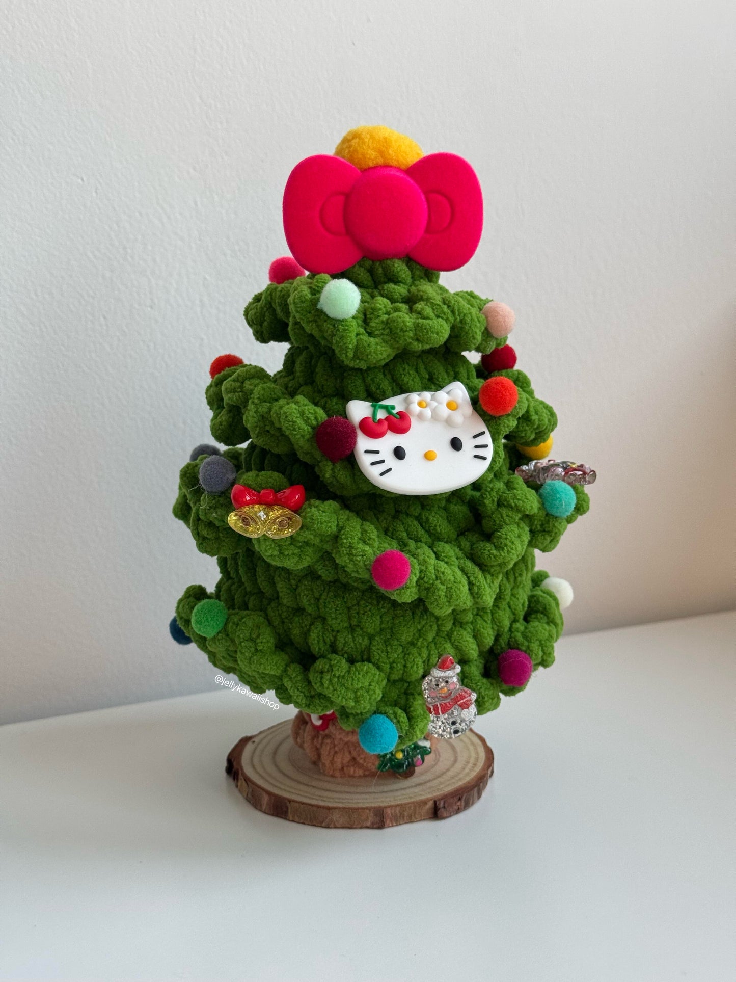 Woolen Hellokitty Handmade Christmas Tree