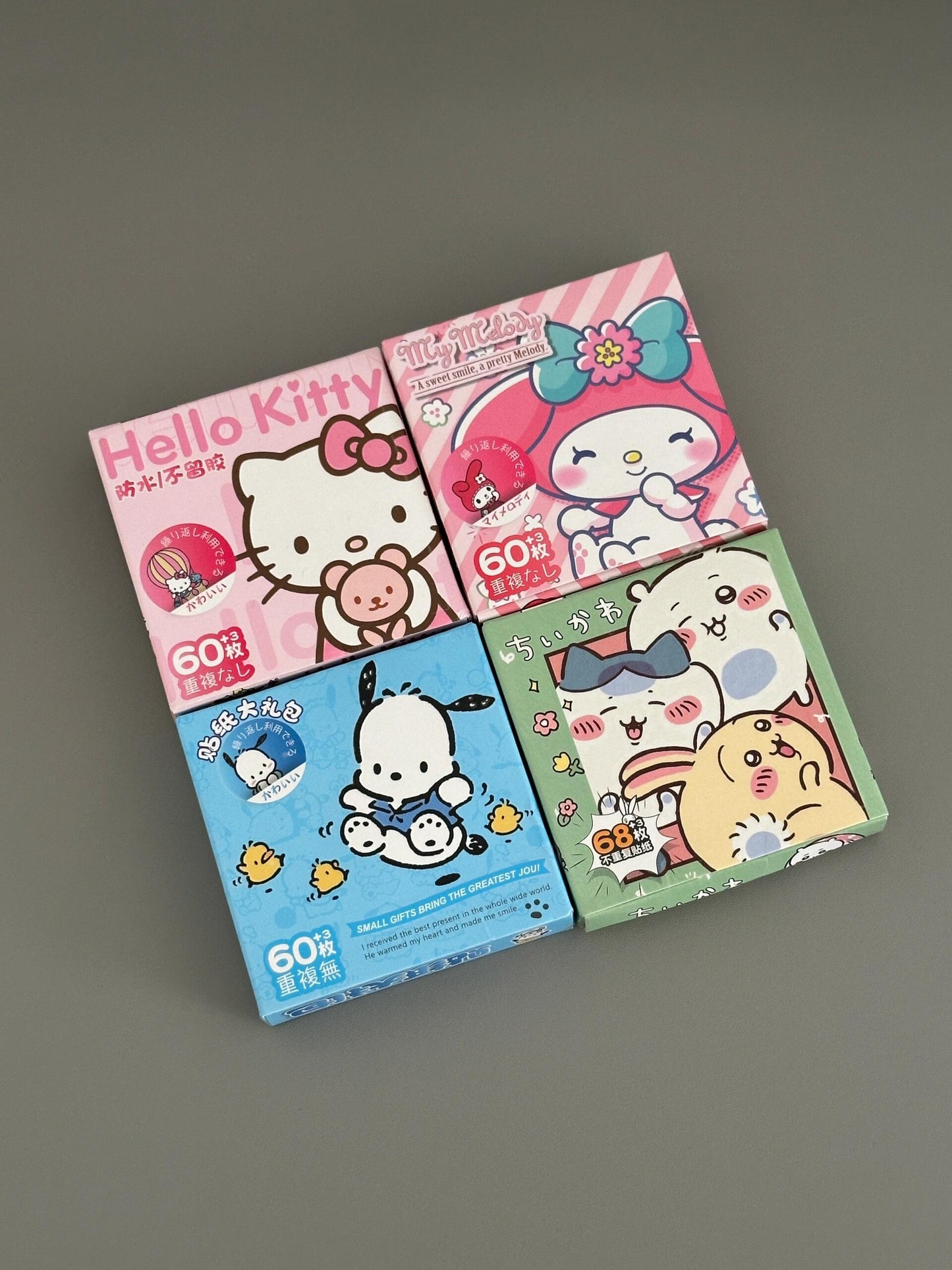 240Pcs Kawaii Stickers, Anime Stickers, Helllokittty Stickers Pompompurin&Kuromi&Pochacco Cute Stickers Pack Kids Waterproof Sticker Aesthetic Vinyl Stickers, Skateboard Stickers for Teens Girls Kids