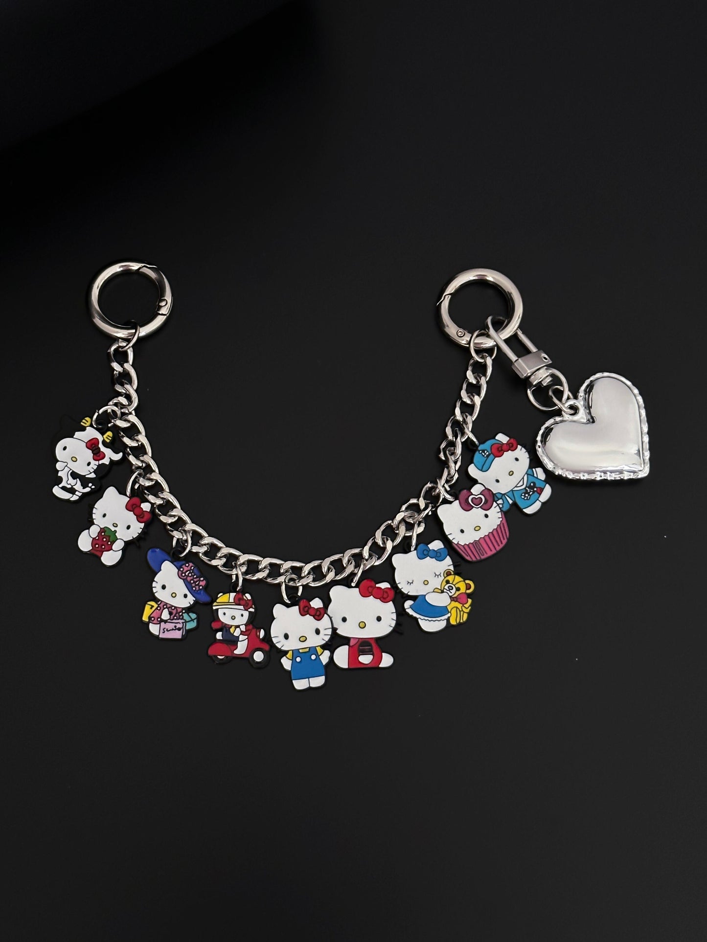 Hellokitty Handmade Bag Charm Handbag Chains Decoration for Women Pendant Accessories for Purse Designer Shoulder Bag