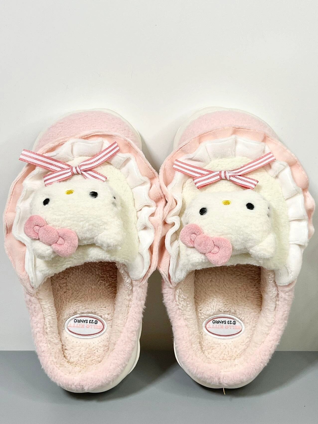 Sanrio Fuzzy Slippers Women Kawaii Slippers for Women Fluffy Kawaii House Slippers Cute Slippers