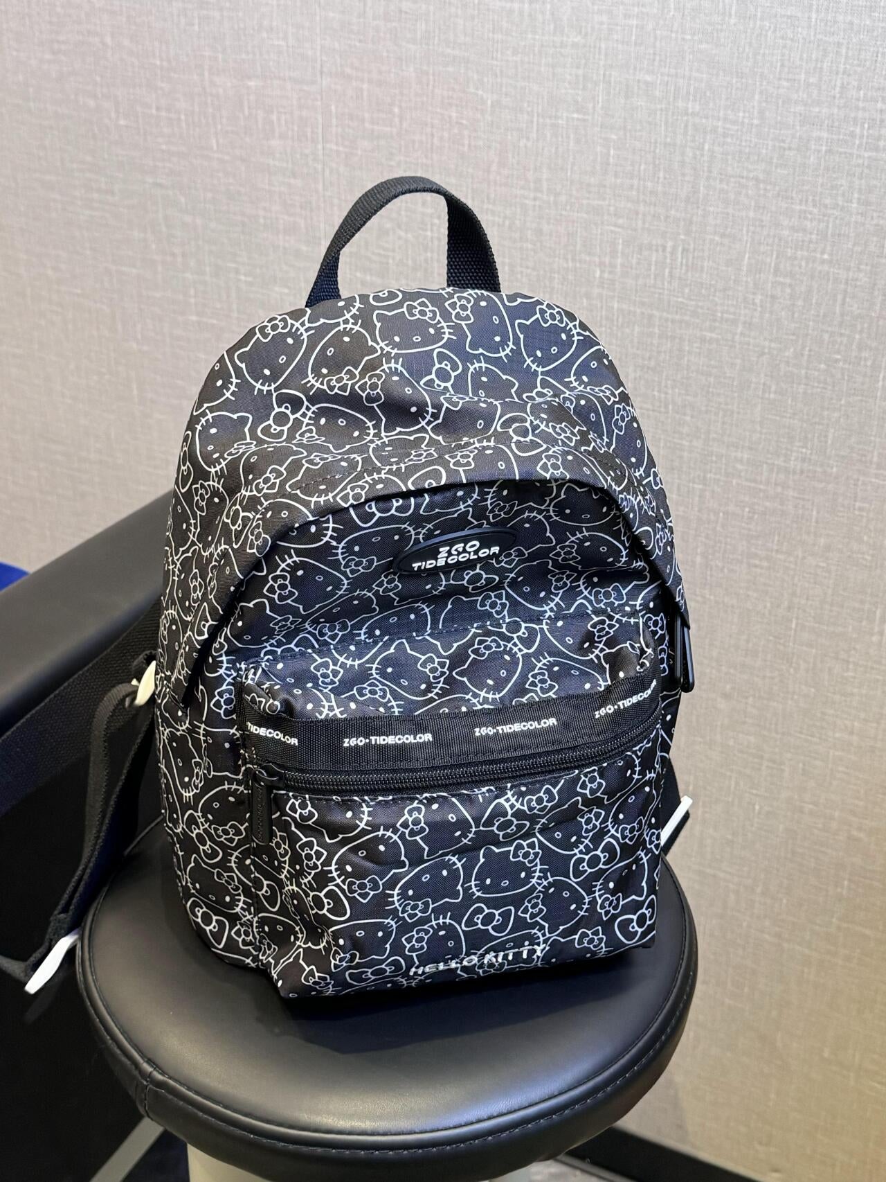 Sanrio Cute Canvas Backpack Laptop Backpack Casual Shoulder Bag Satchel Daypack