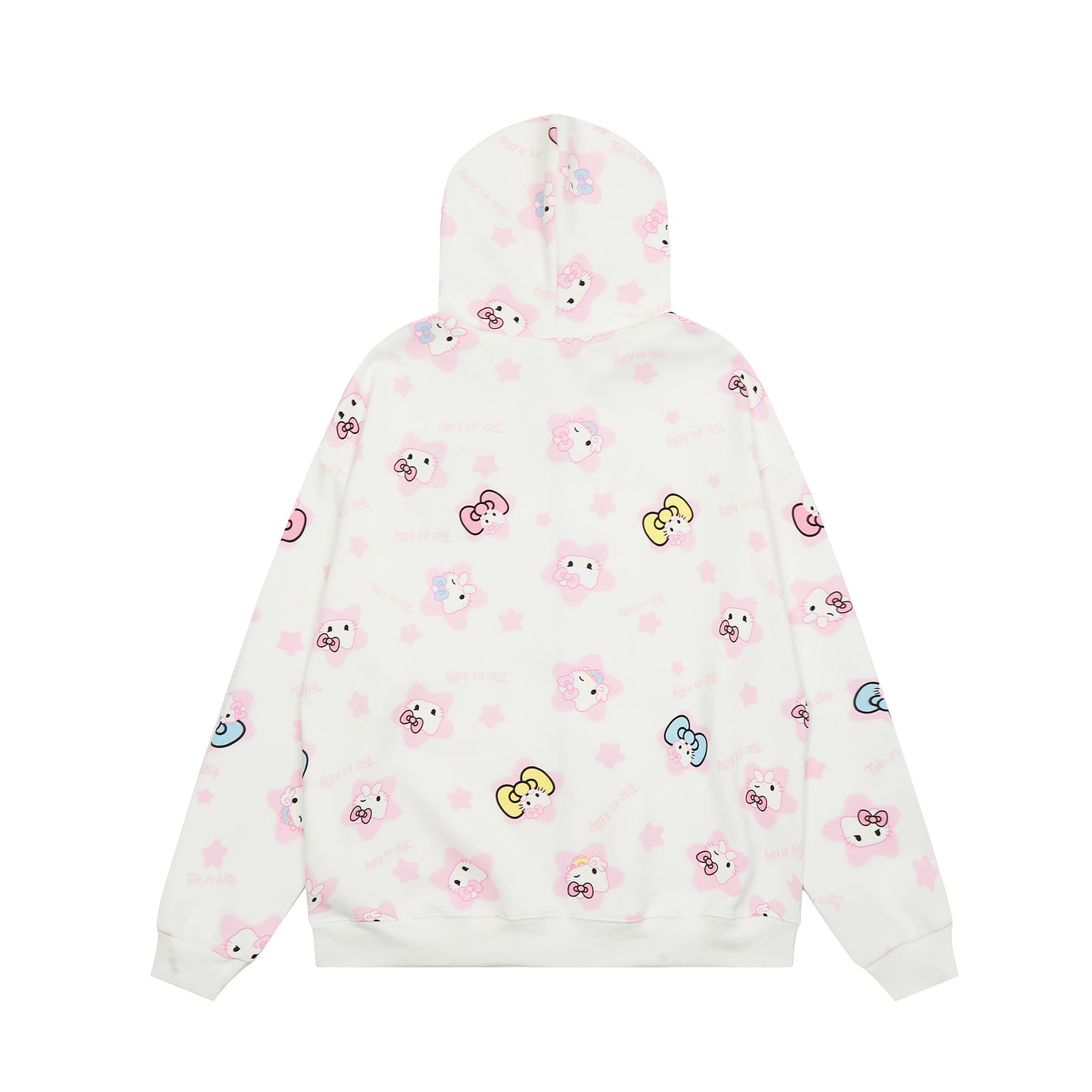 Hellokitty Hoodies Fall Jacket Oversized Sweatshirts Casual  Zip Up Y2K Hoodie with Pocket