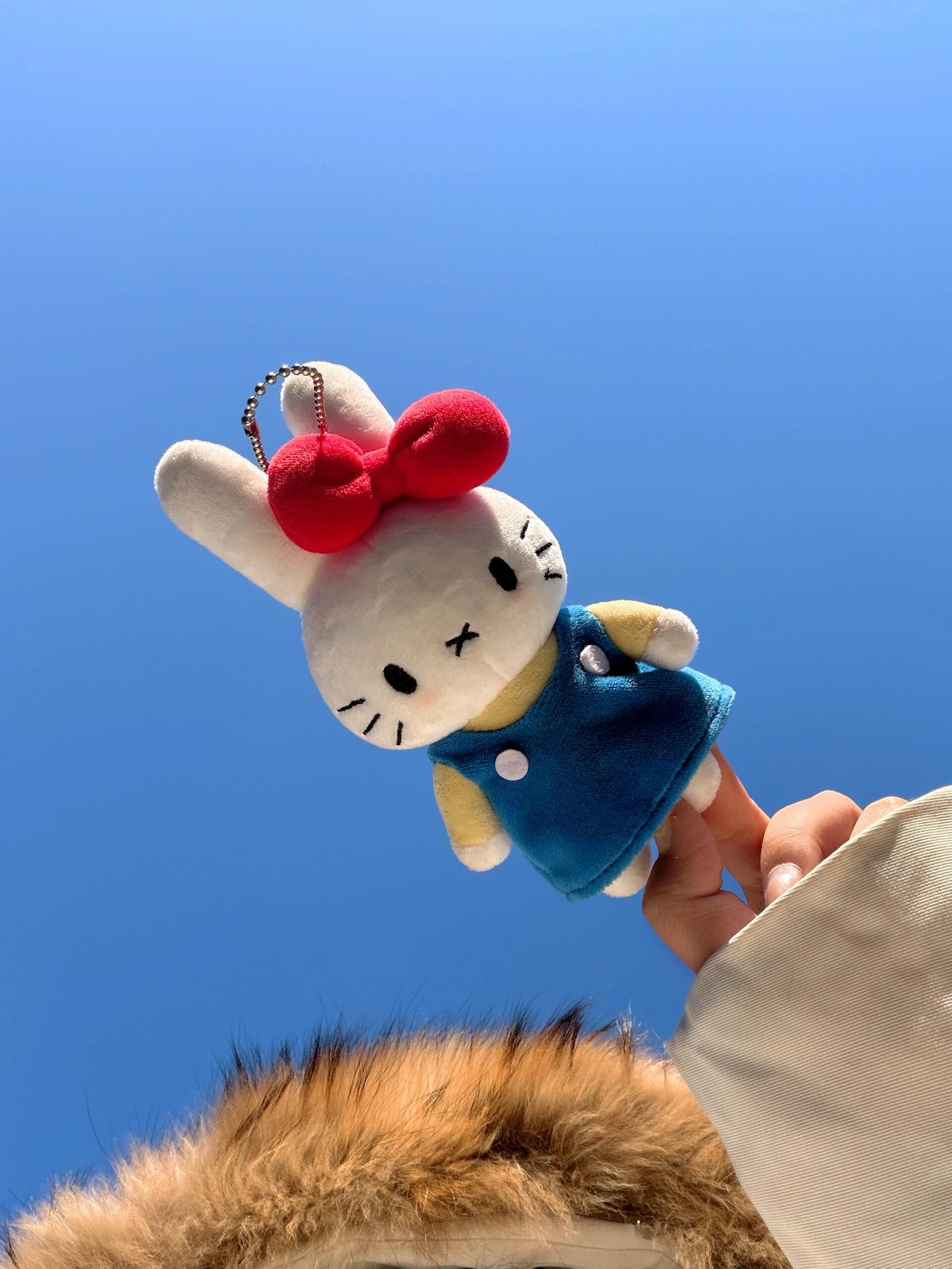 Hello Kitty Miffy Plush Keychain Toys Creative Gift