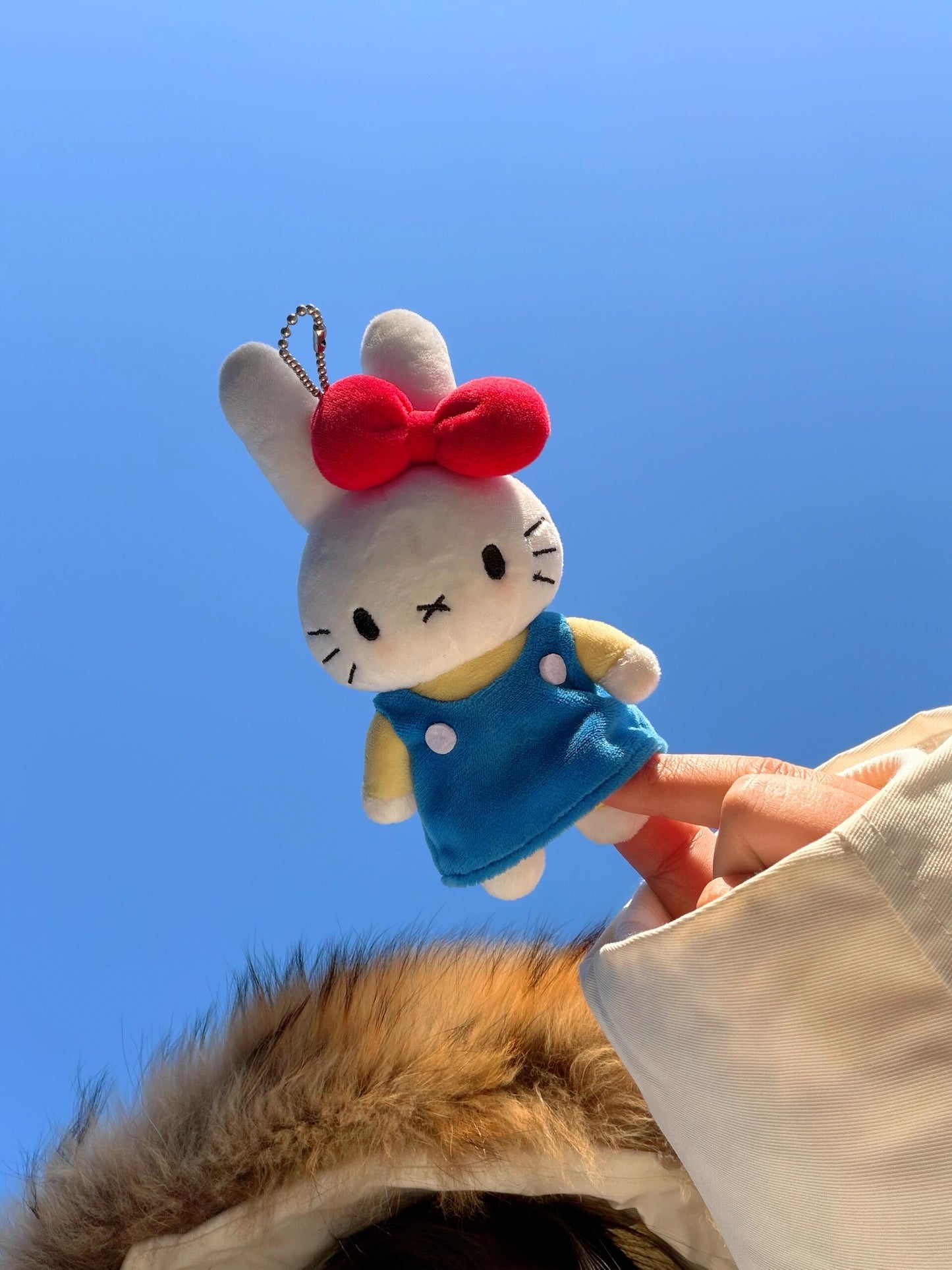 Hello Kitty Miffy Plush Keychain Toys Creative Gift