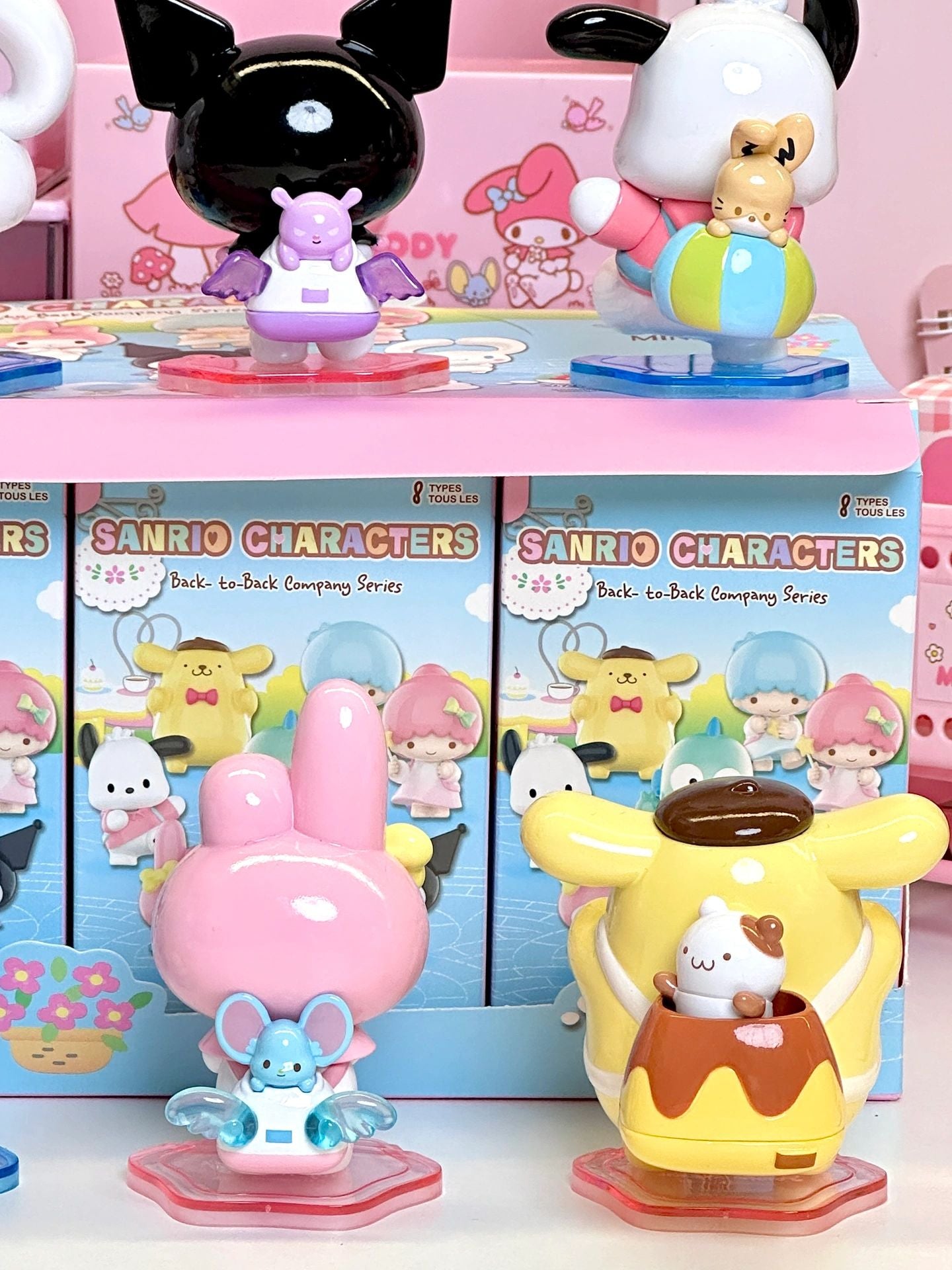 Sanrio Miniso Back To Back Company Blind Box Figures