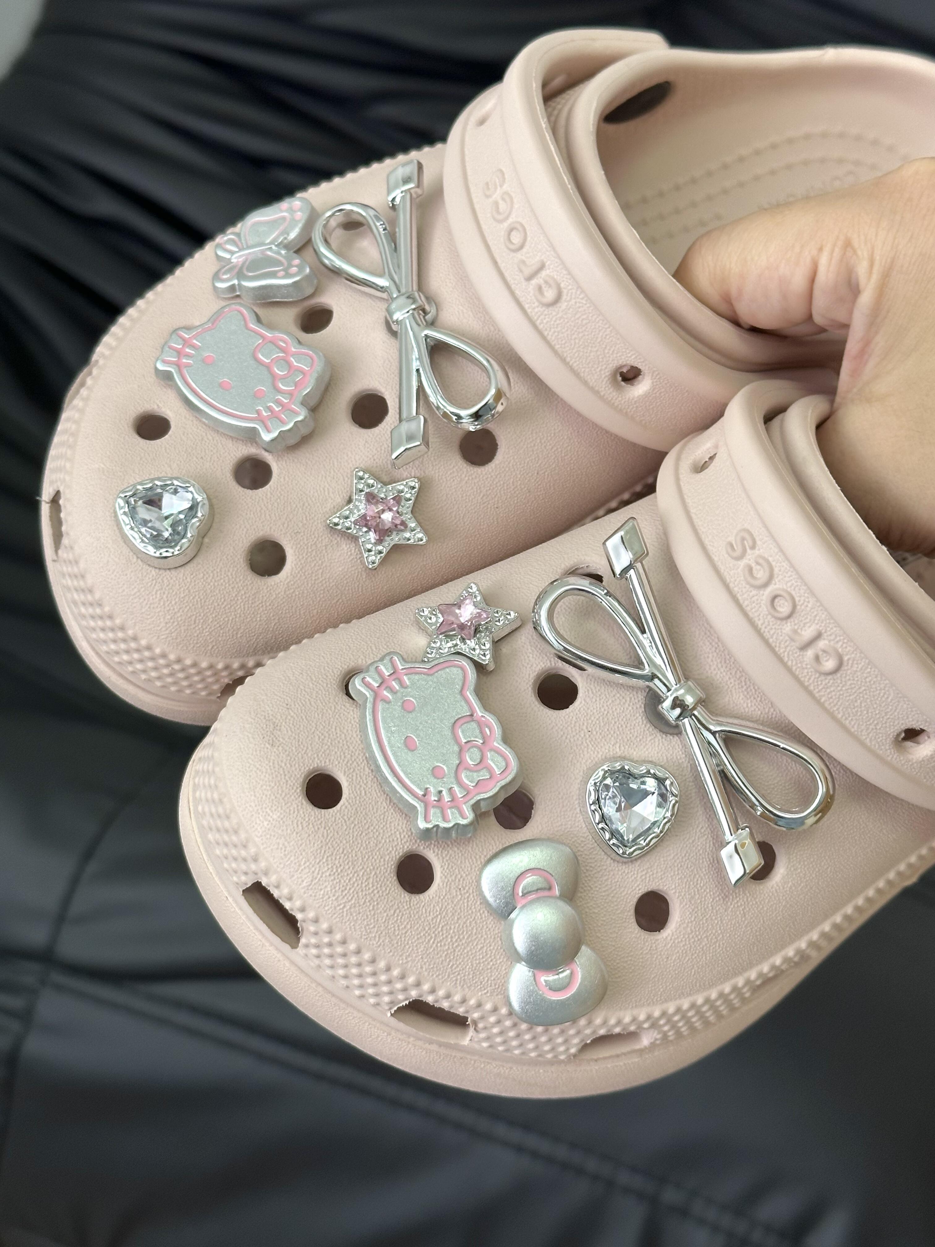 Croc Accessory Hellokitty Charms Cute Pack Pins Shoe Decoration Croc Accessories for ...