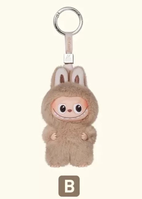 Mini Labubu Pin for Love Series Vinyl Plush Pendant Blind Box