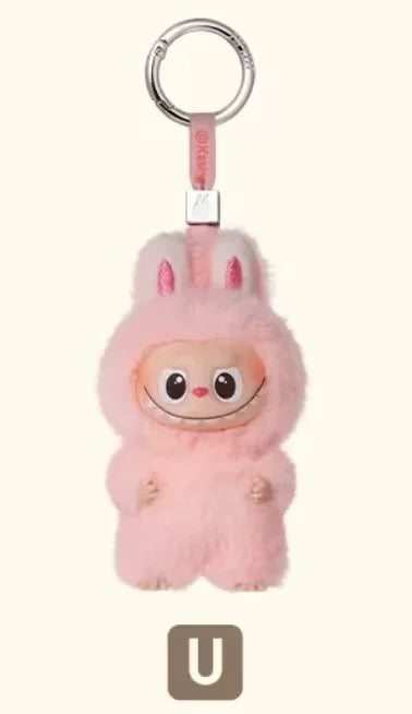 Mini Labubu Pin for Love Series Vinyl Plush Pendant Blind Box
