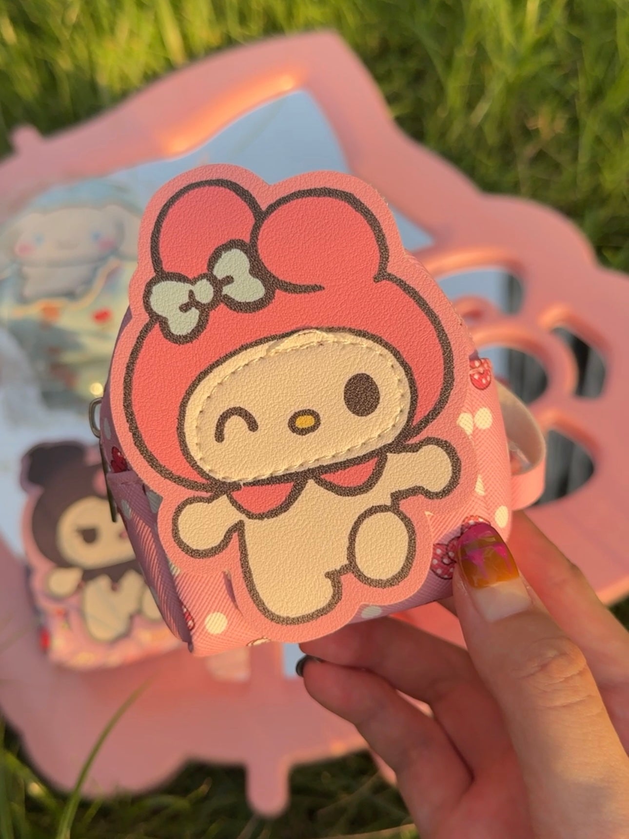 Sanrio Mini Backpack Bag Keychain