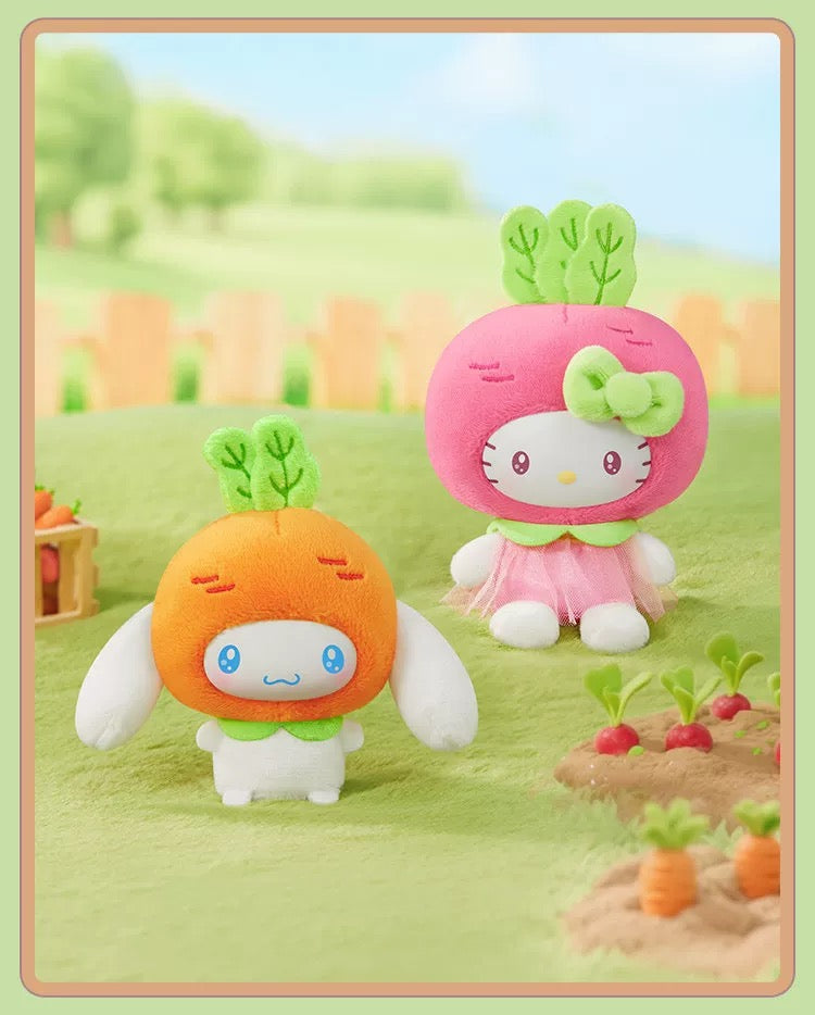 Sanrio Fruit Vegetable Mini Series Plush Pendant Blind Box Pendant Doll Gift