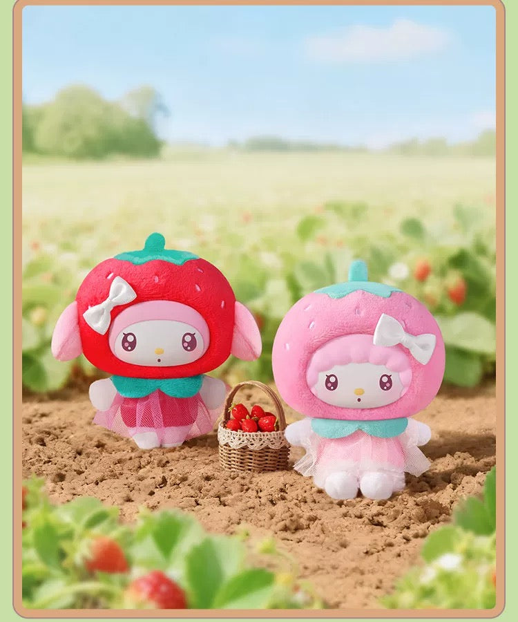 Sanrio Fruit Vegetable Mini Series Plush Pendant Blind Box Pendant Doll Gift