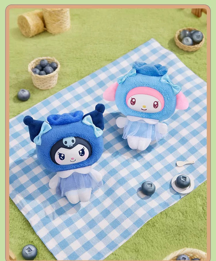 Sanrio Fruit Vegetable Mini Series Plush Pendant Blind Box Pendant Doll Gift