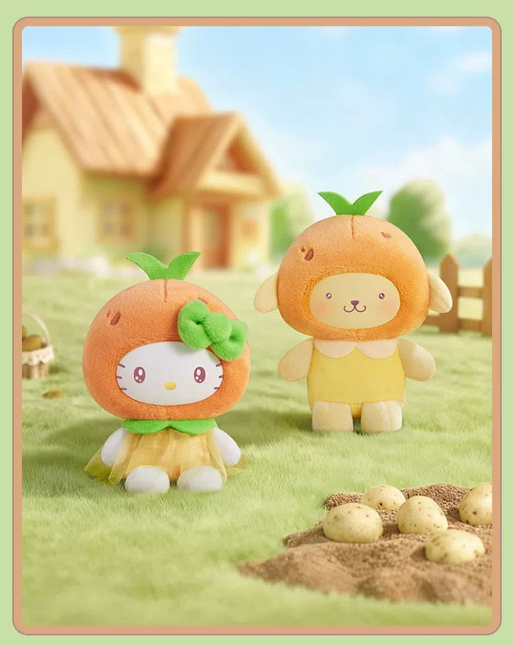 Sanrio Fruit Vegetable Mini Series Plush Pendant Blind Box Pendant Doll Gift