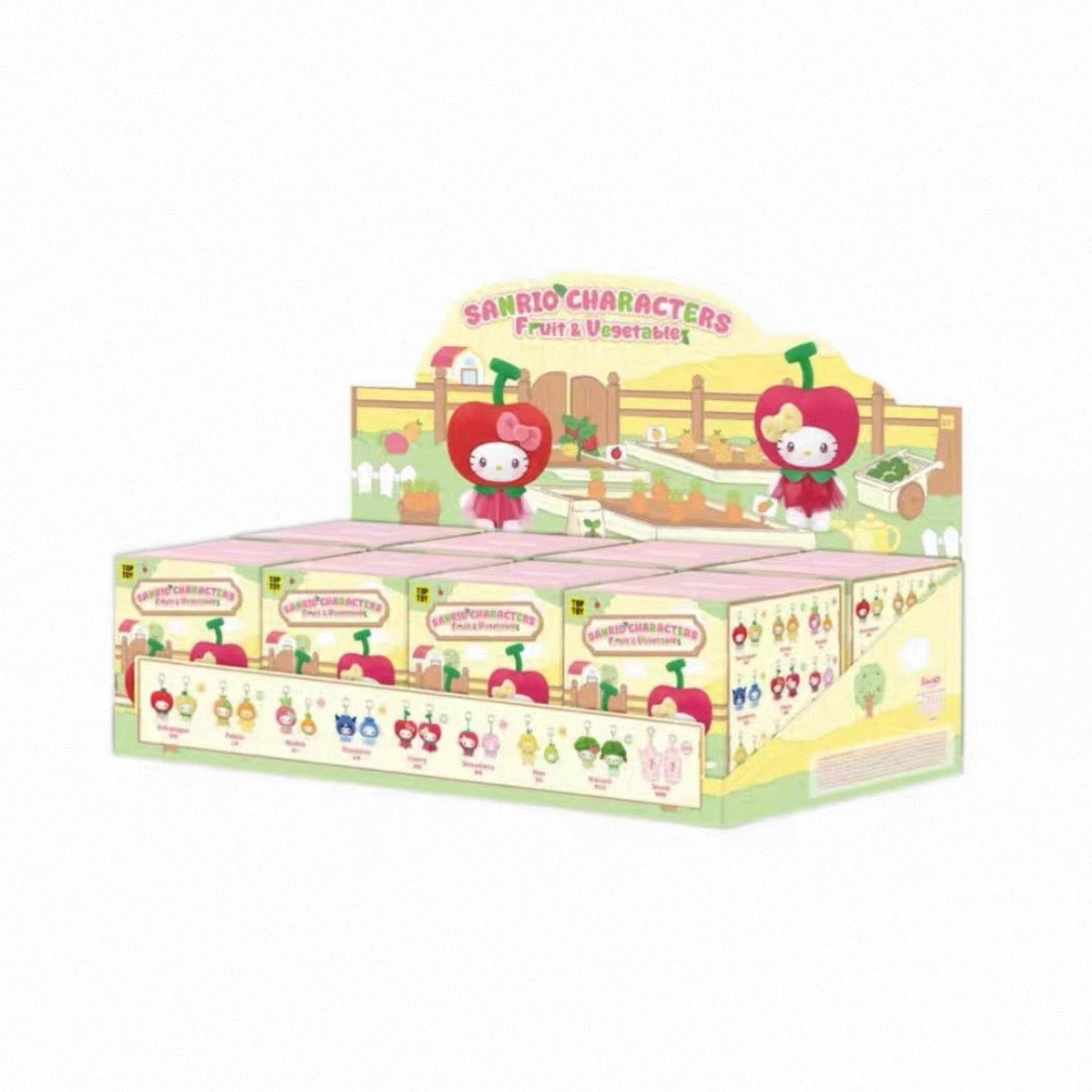 Sanrio Fruit Vegetable Mini Series Plush Pendant Blind Box Pendant Doll Gift