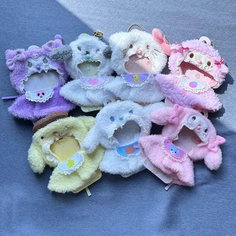 Sanrio Baby 17cm Doll Clothes Suitable for 17cm Labubu Plushies Accessories