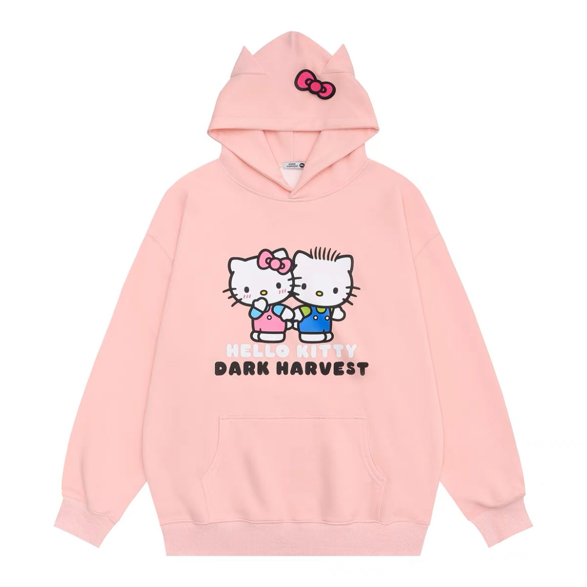 Hellokitty Hoodie Kawaii Pullover Cute Hooded Sweatshirt