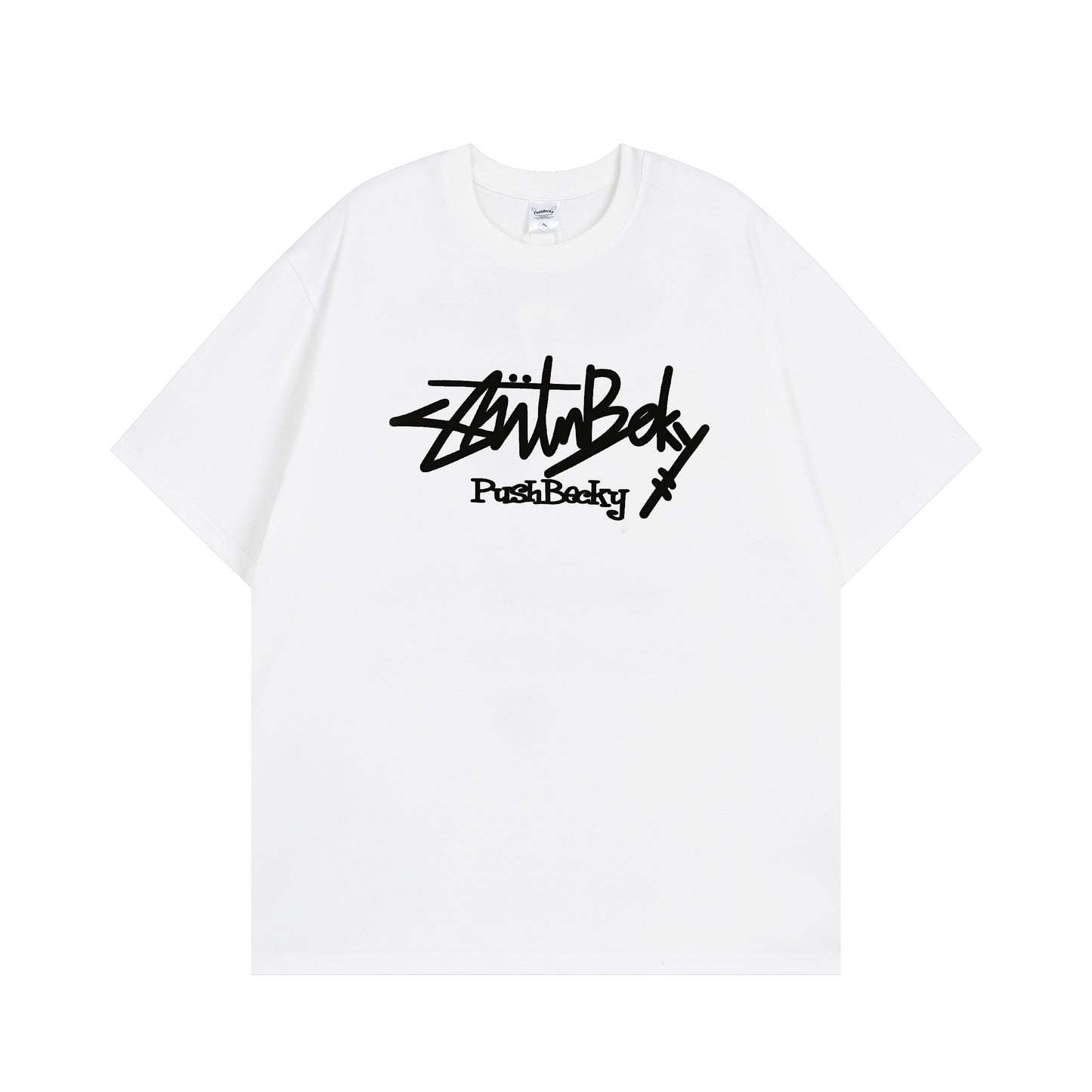 Hellokitty Scrawl Cute Short Sleeve Tee Casual Summer T Shirt Top