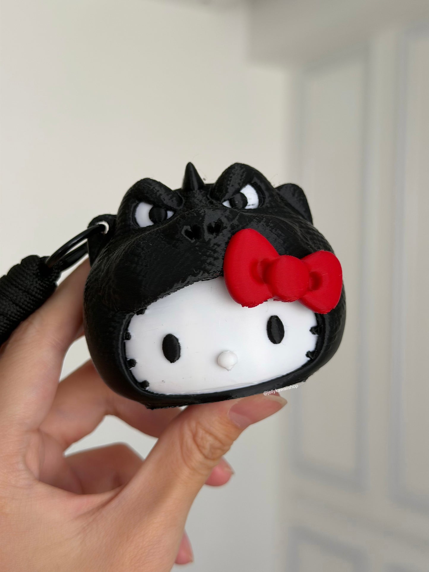 Hello Kitty Godzilla 3D-Printed Figurine (6.3in)