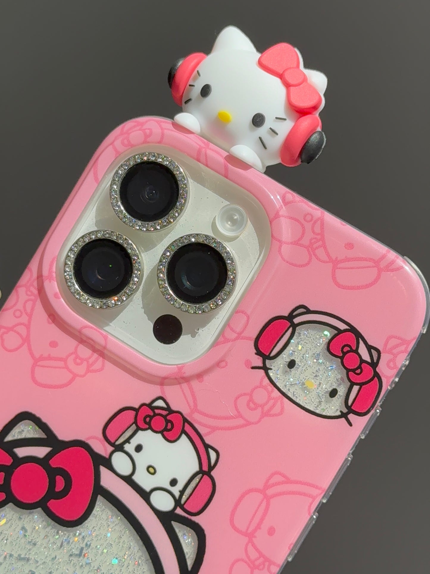 Sanrio Hippers Glitter Cute Kawaii Phone Case