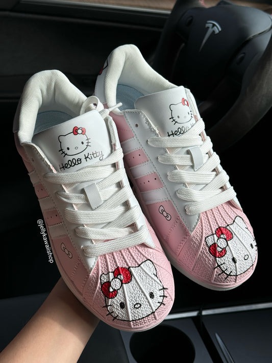 Hellokitty Pink Cute Sneakers Casual Fashion Comfortable Classic Shoes