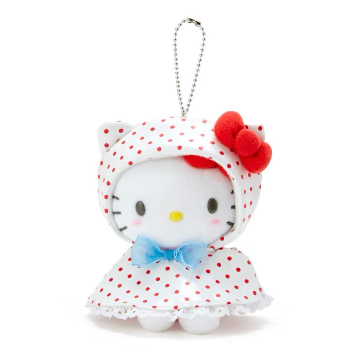 Hellokitty Rainwear Plush Keychain｜Cute Pendant Doll Keyring Accessories Pendant Toy Girls Gift