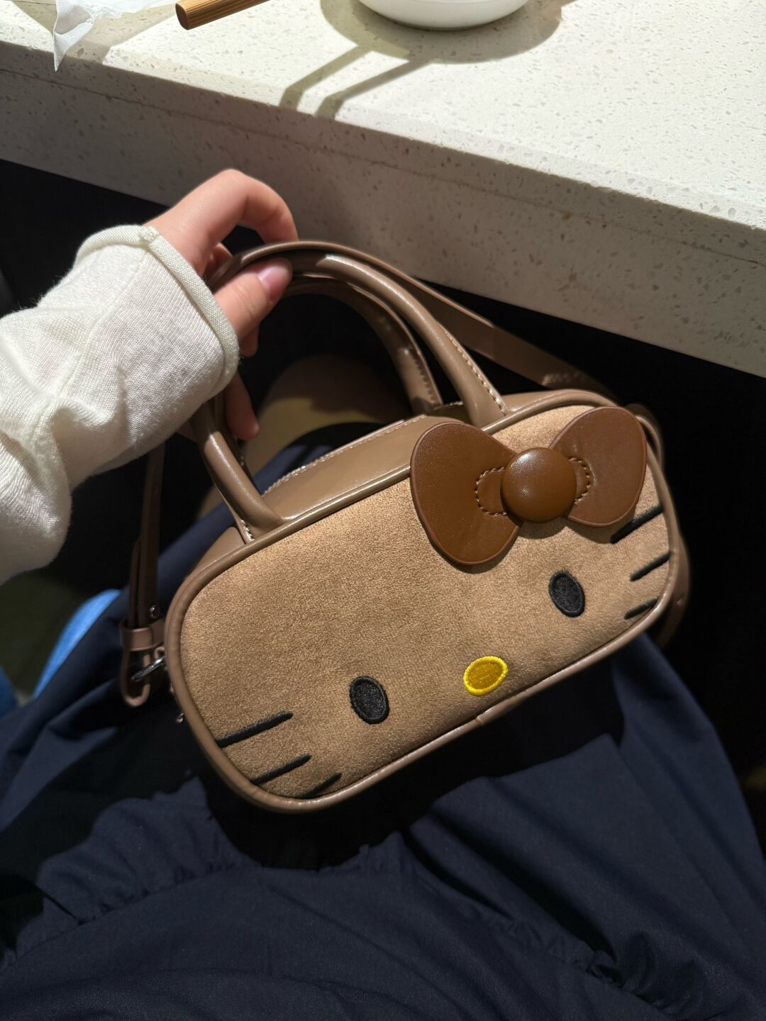 Hellokitty Top Handle Purses for Women Crossbody bags Barrel Satchel Handbags with Adjustable Shoulder Strap