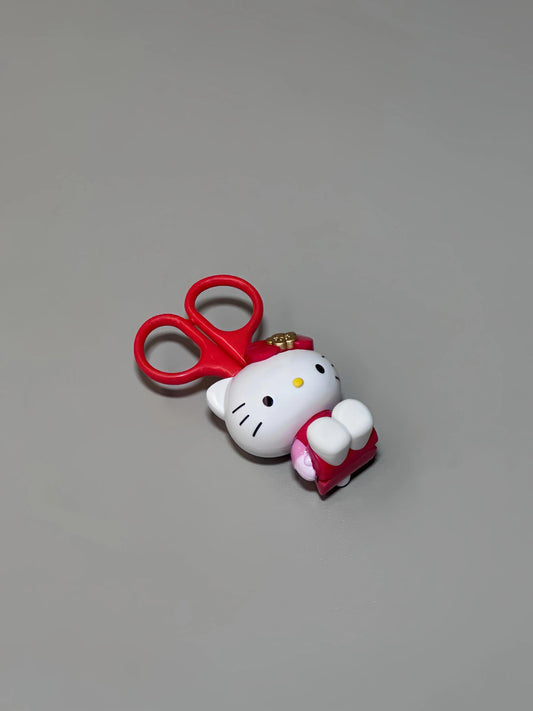 Scissors Mini Cute Hellokitty Shape Portable Paper Cutters Set