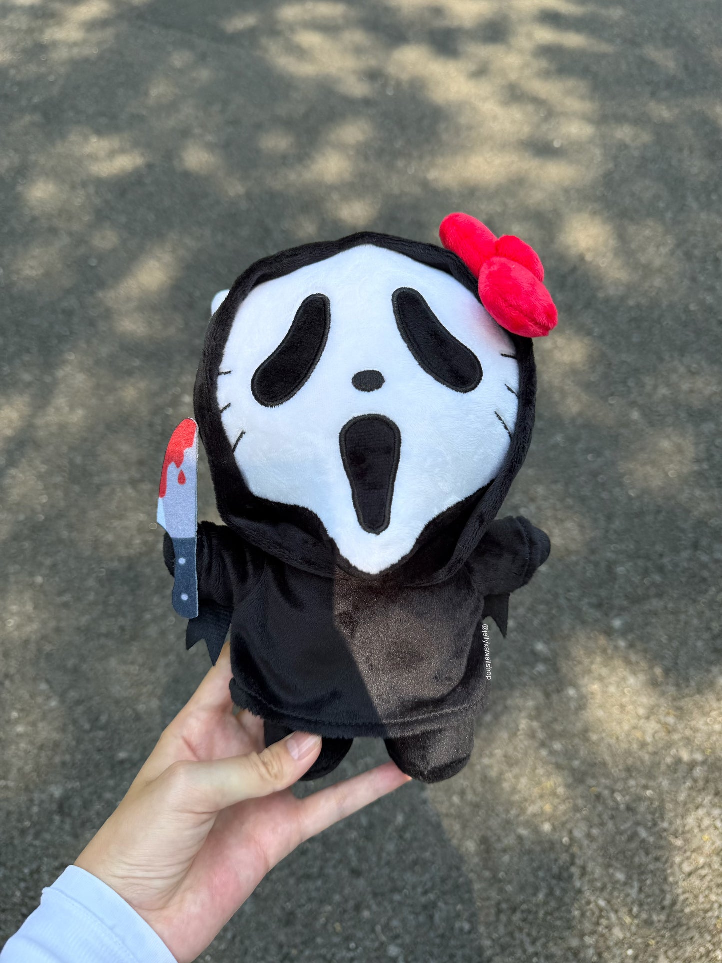 Hellokitty Halloween Scream Horror Plushie
