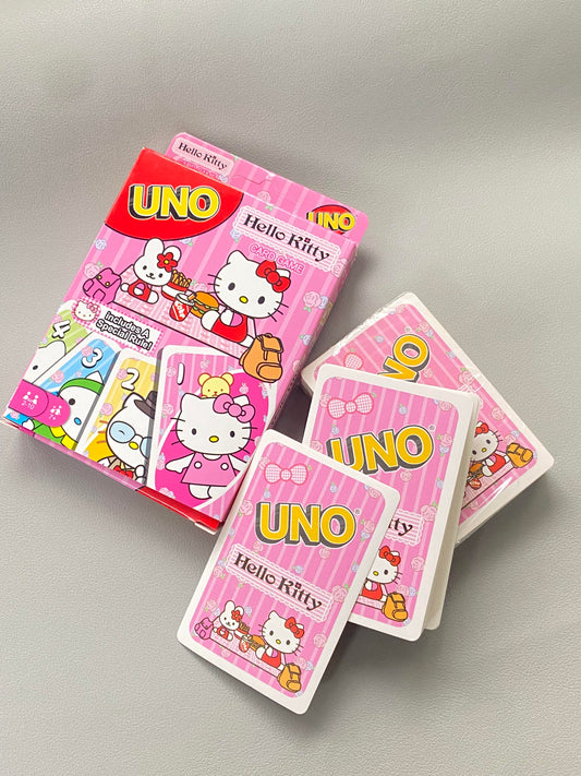 Hello Kitty Playing Cards Games UNO Card