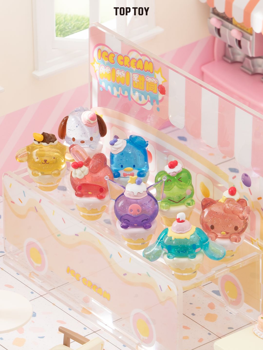 Sanrio Mini Ice Creams Blind Box（3 pcs in a bag）