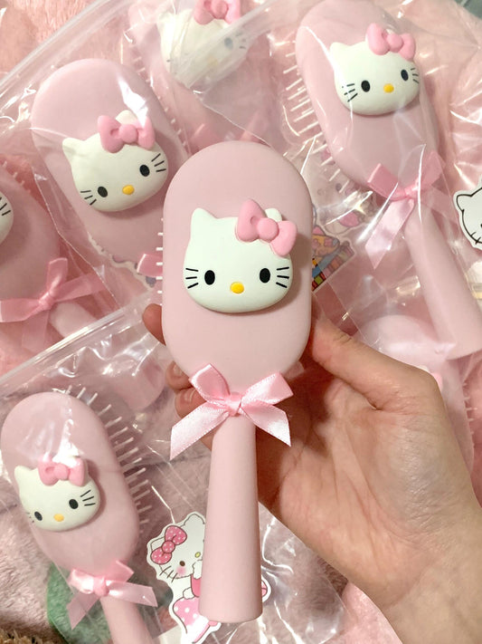 Hellokitty Pink Cute Hair Brush Comb