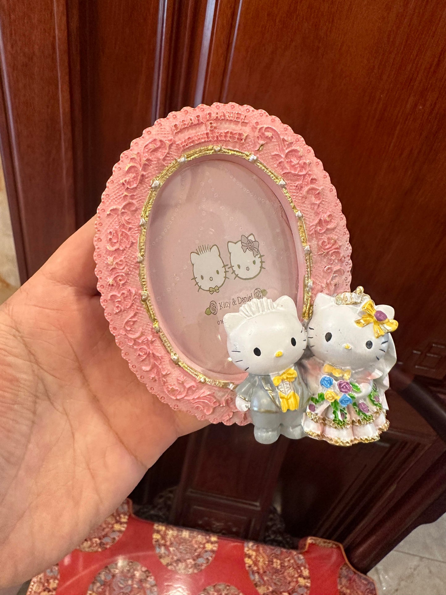 HelloKitty & Daniel Cute Photo Frame Ornaments Wedding Gifts