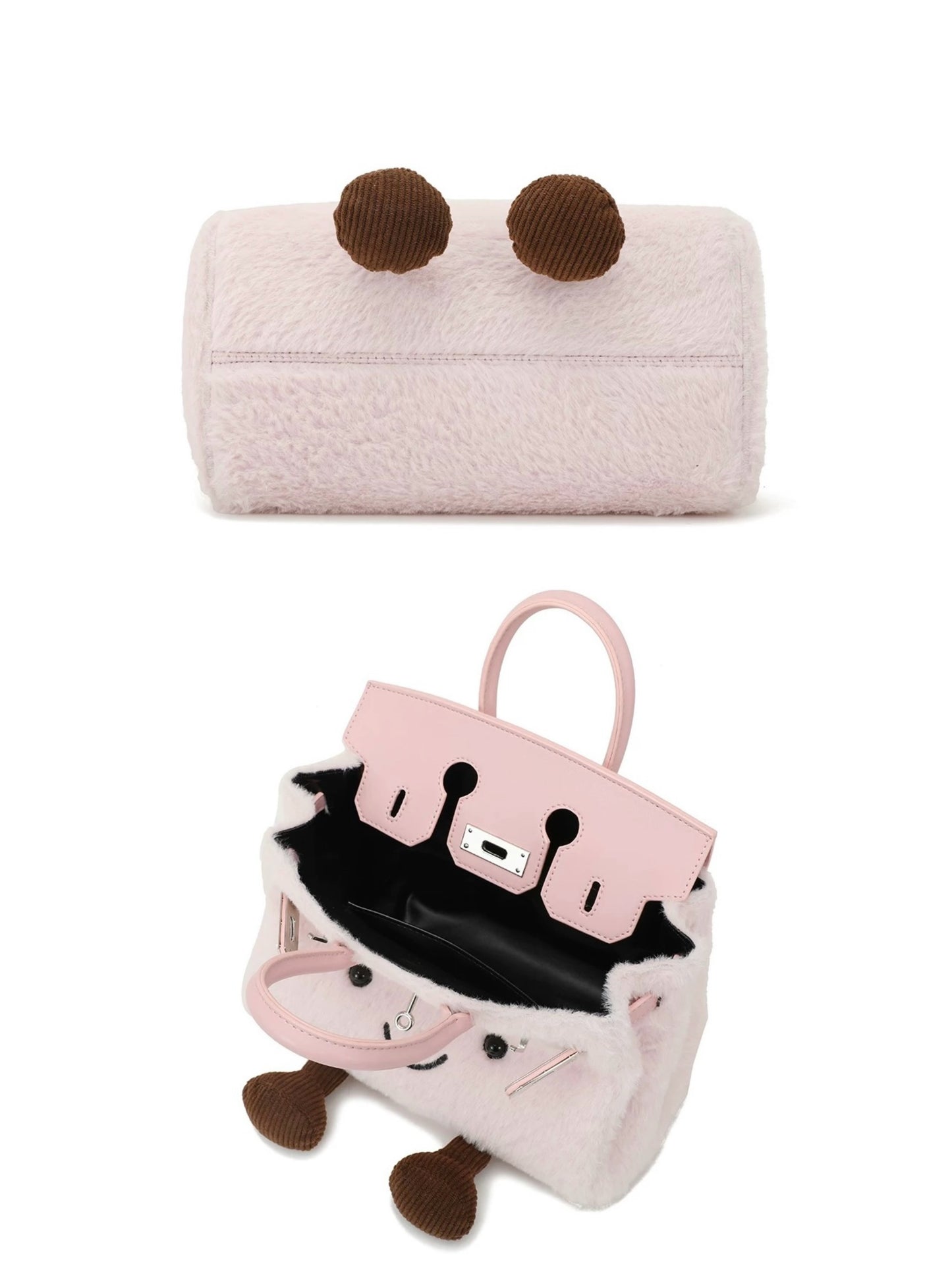 Jellycat Plush Birkin Bag Handbags Shoulder Bag Top Handle Satchel Tote Work Bag