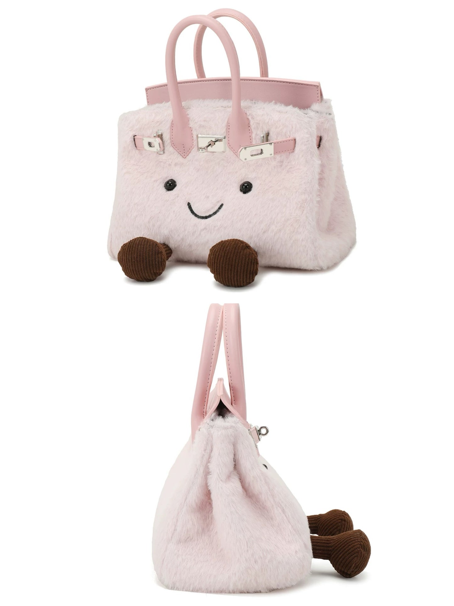 Jellycat Plush Birkin Bag Handbags Shoulder Bag Top Handle Satchel Tote Work Bag