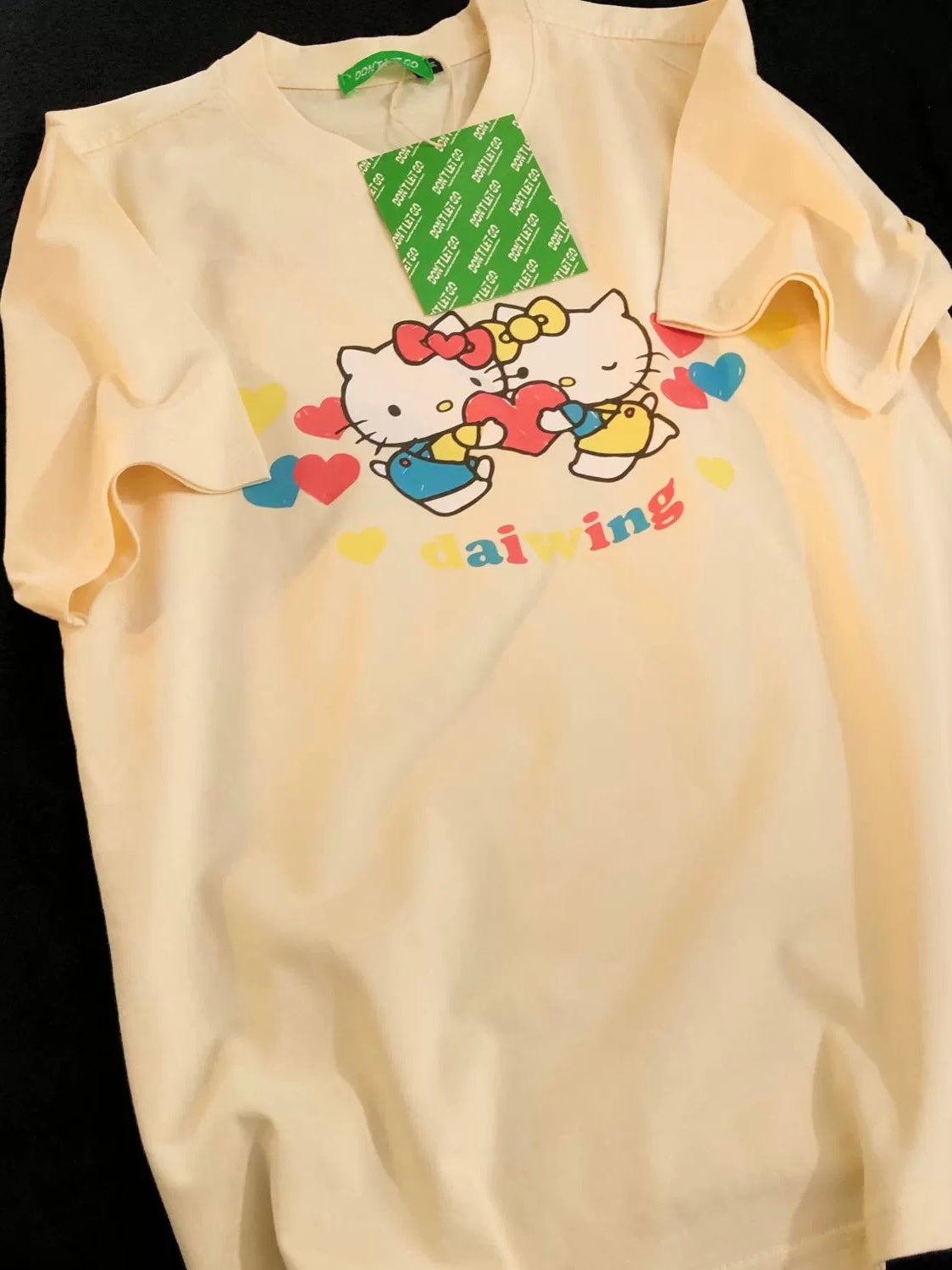KT Valentine Short Sleeve Tee Casual Summer T Shirt Top