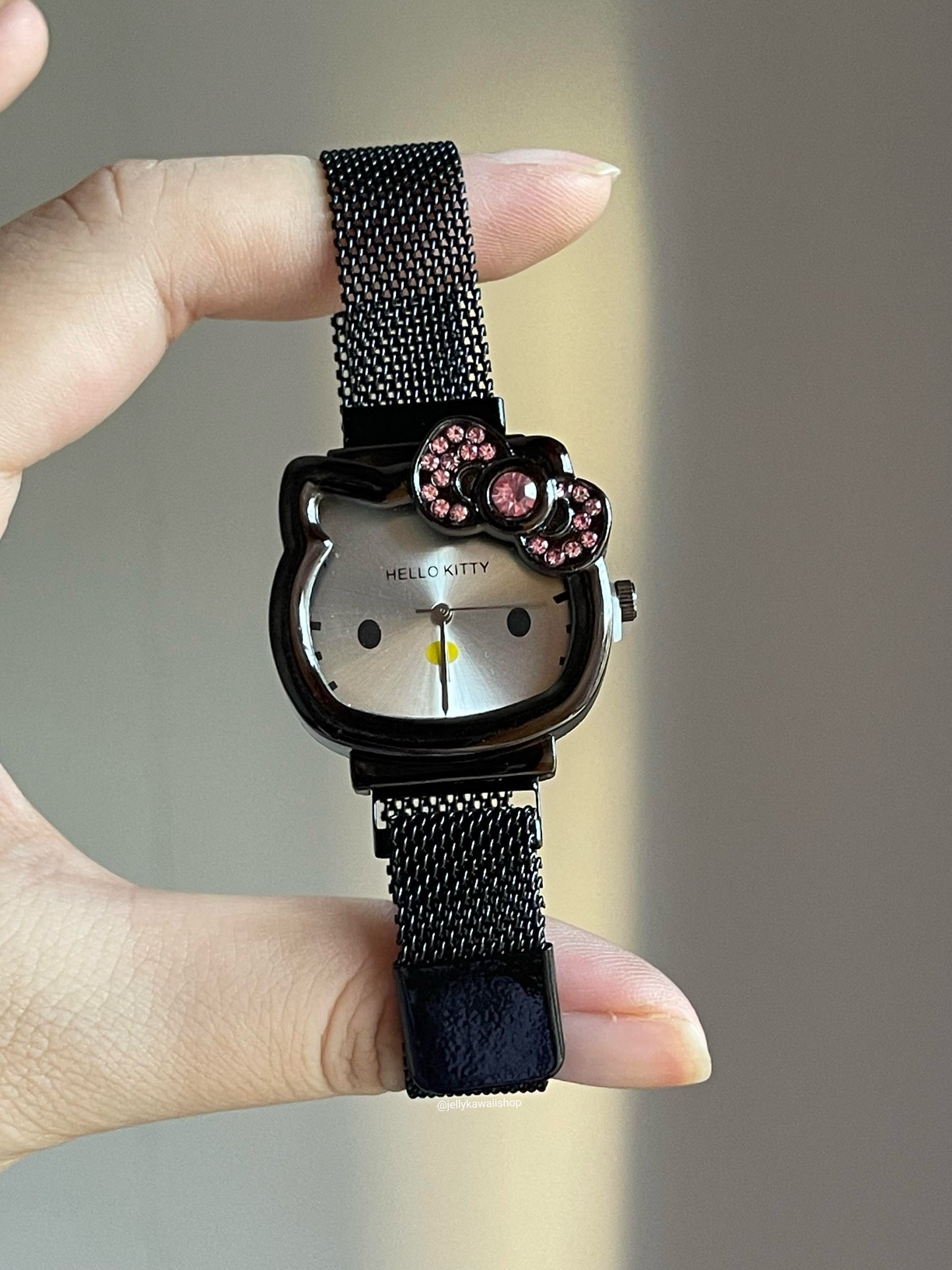 KT Crystal Watch Adjustable Metal Strap