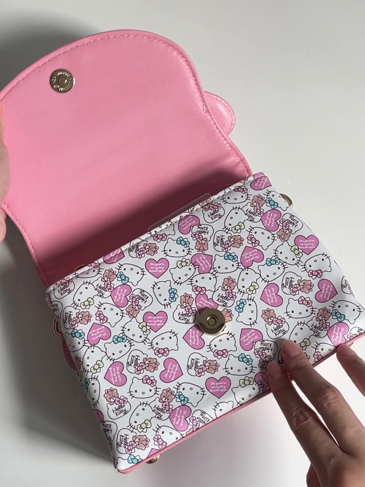 Hello Kitty Cross Body Bag Handbag Purse