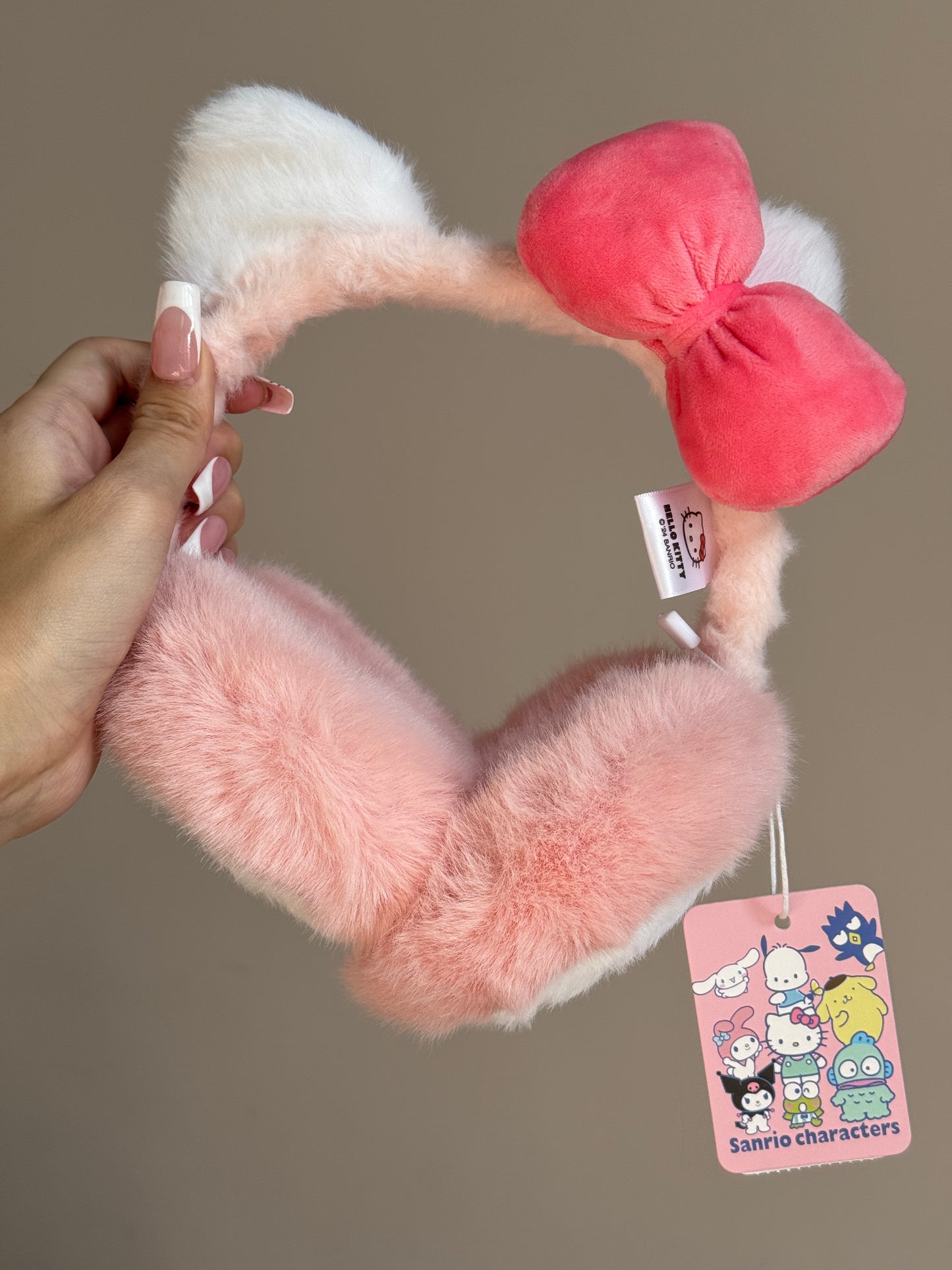 Sanrio Foldable Ear Muffs Cold Weather Fluffy Earmuffs Winter Warm Headband