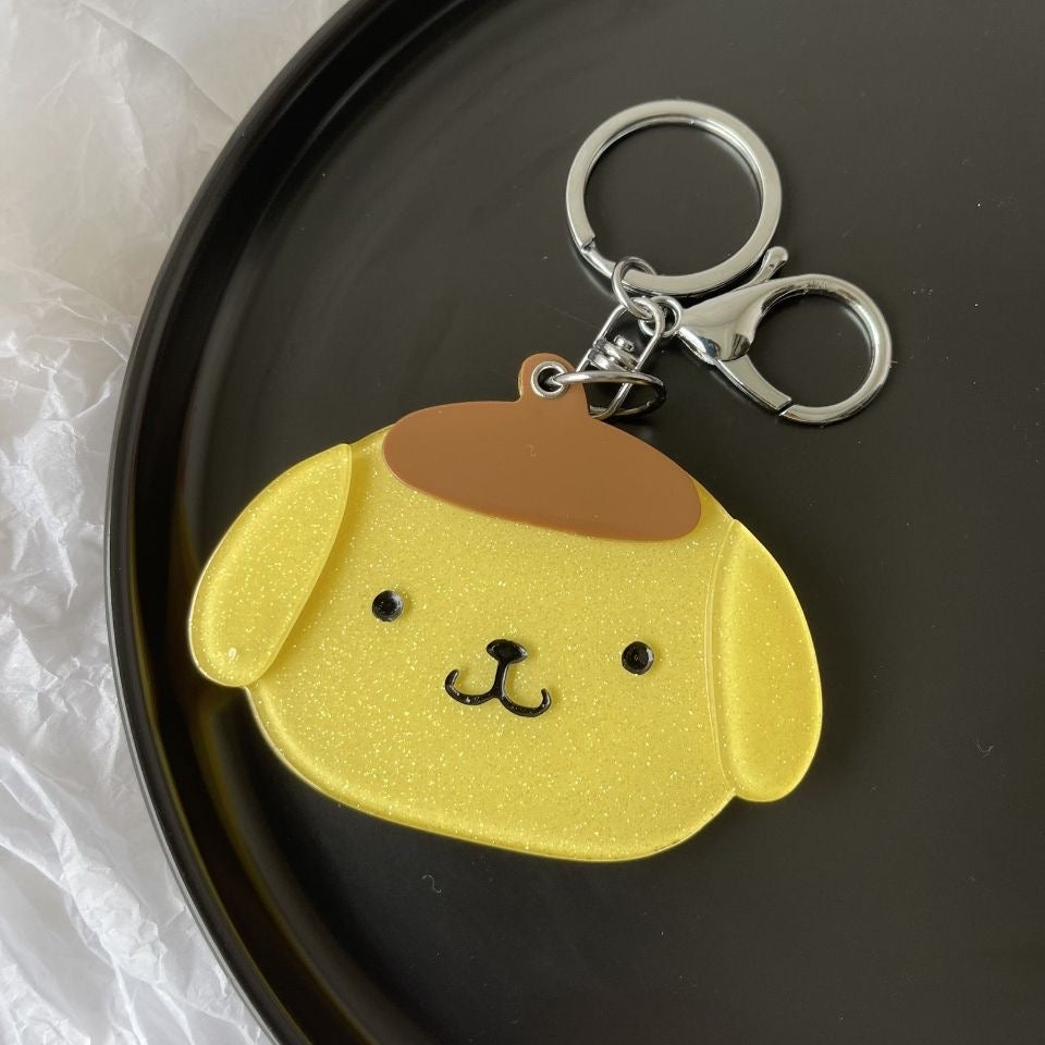 Sanrio Slider Mirror Keychain