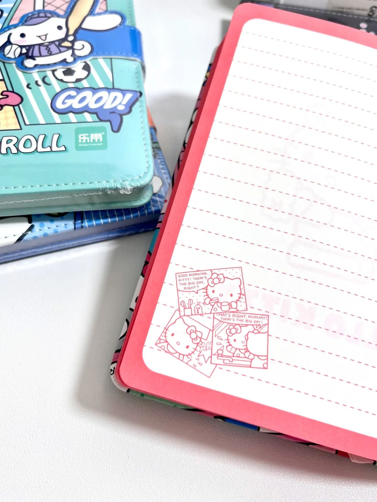 Sanrio Magnetic Clasp Notebook( B5, 6.9x9.8 Inches, 96 Lined Pages)|Di ...