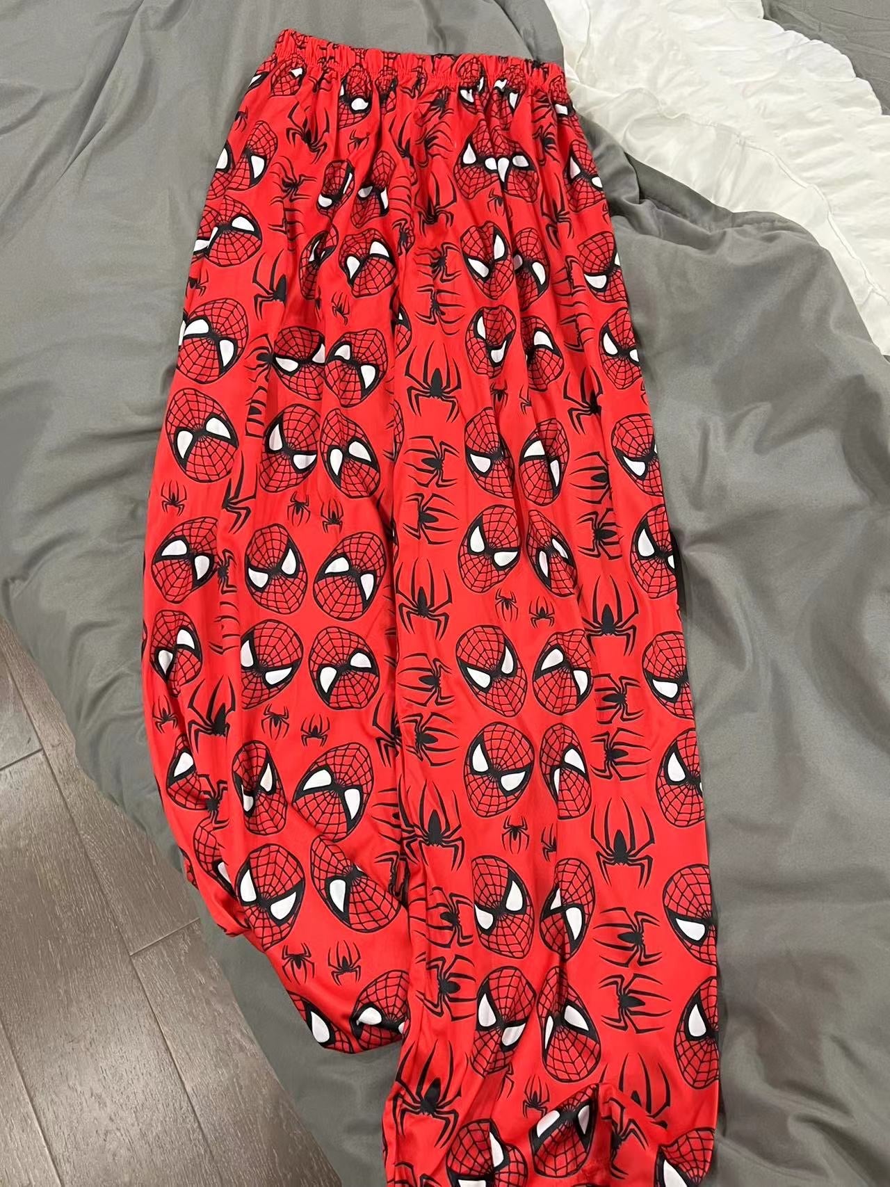 Hellokitty Spiderman Pajama Pants Sleepwear