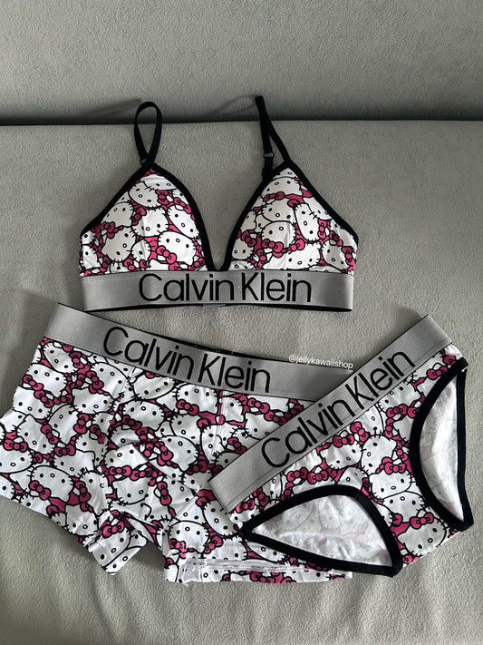 Hellokitty Couples Underwear Matching Set