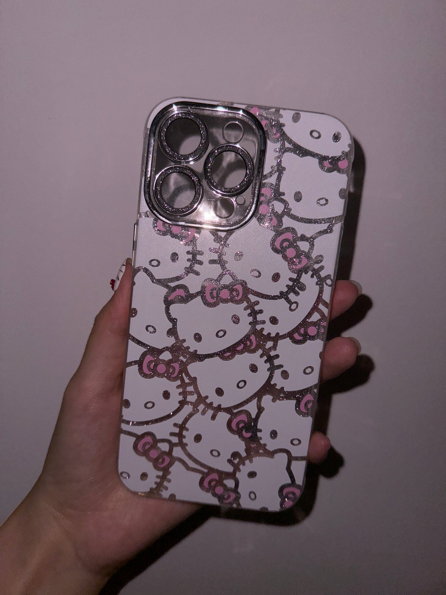 Hellokitty Sparkling Rhinestone Cute Kawaii Phone Case