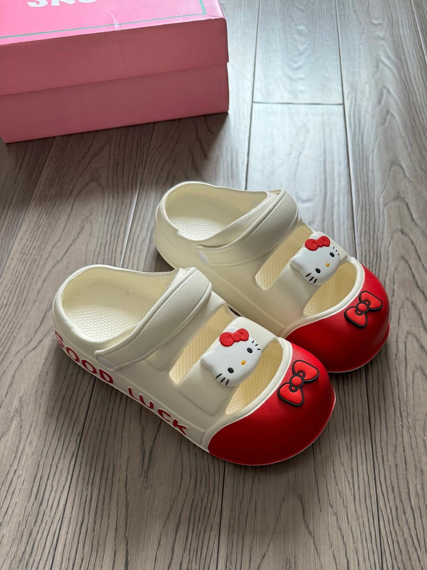 Hello Kitty Slip on Water Shoes Casual Summer for Girls