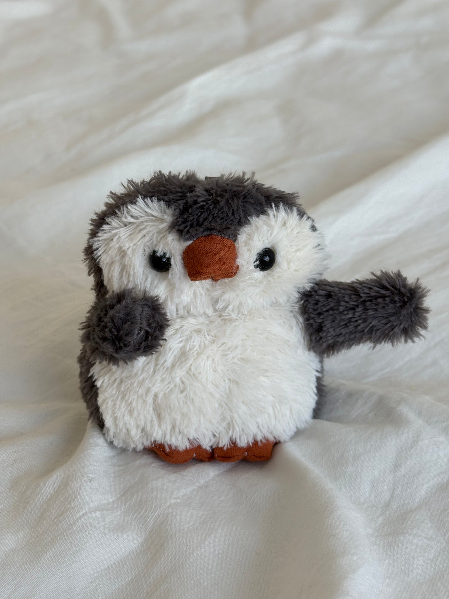Peanut Penguin Shape Jellycat Fuzzy Headphone Case Airpods