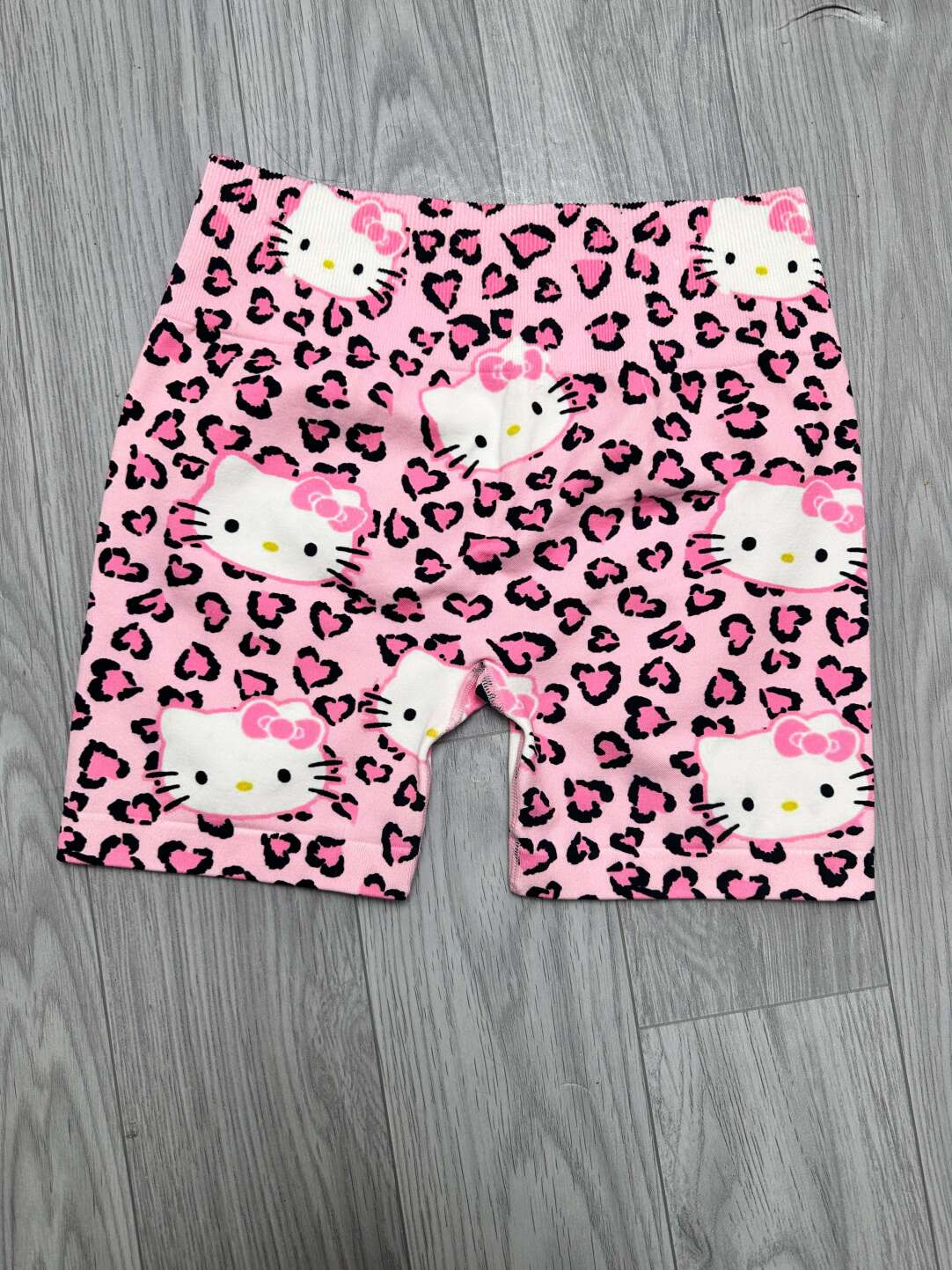 Hellokitty Cute Workout Shorts for Women Seamless Scrunch Short Gym Yoga Running Sport Active Exercise Fitness Shorts