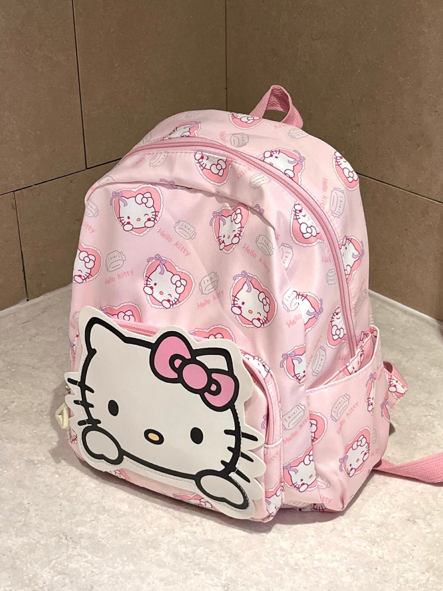 Sanrio Pocket Adult Womens Double Strap Shoulder Bag Purse Backpack