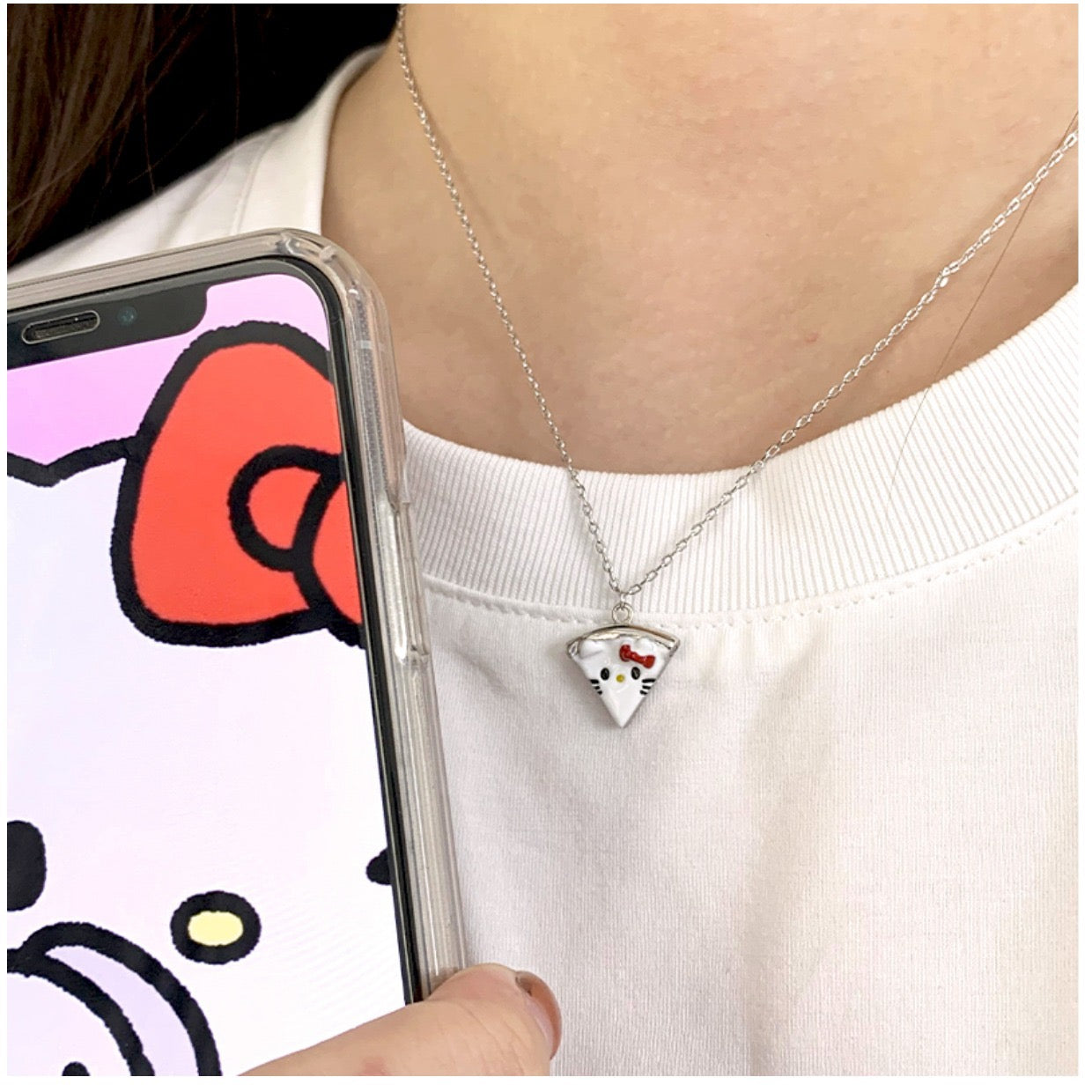 Sanrio Magnetic Necklaces Couples Necklaces Friendship Necklace