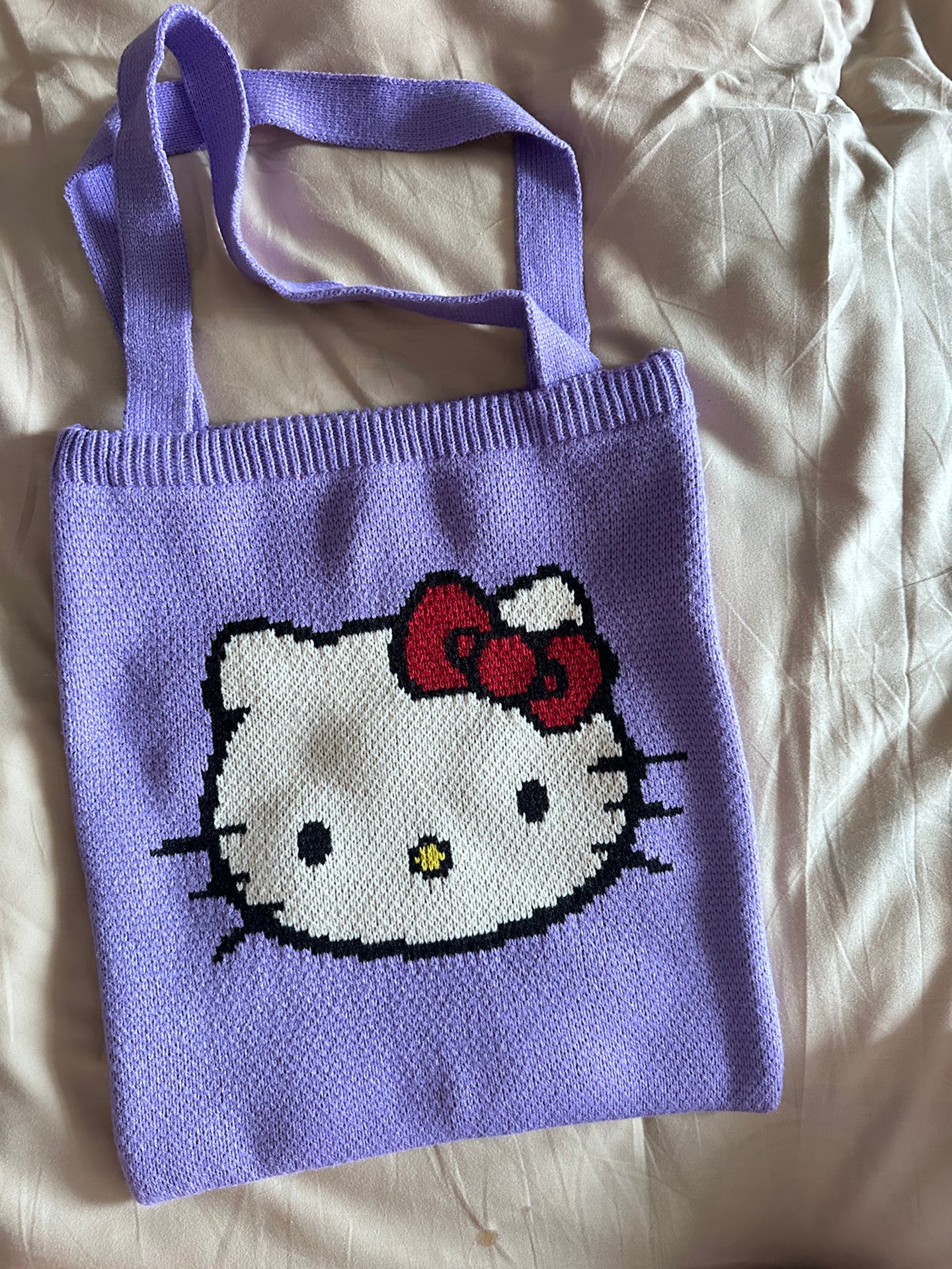 Jisoo Hello Kitty tote bag💓 11by14” requested by my client